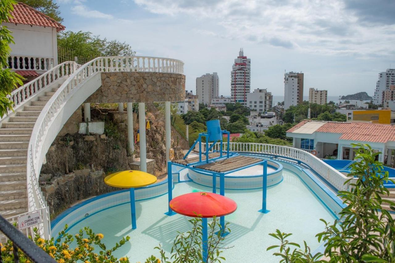 Hotel Cabanas Villa Roca, Rodadero Санта-Марта Экстерьер фото